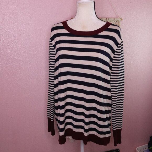 Market & Spruce | Thin Knit Long Sleeve Sweater XXL - Picture 2 of 7